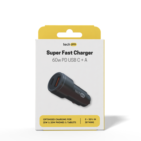 60w PD Superfast USB C = A Car Charger