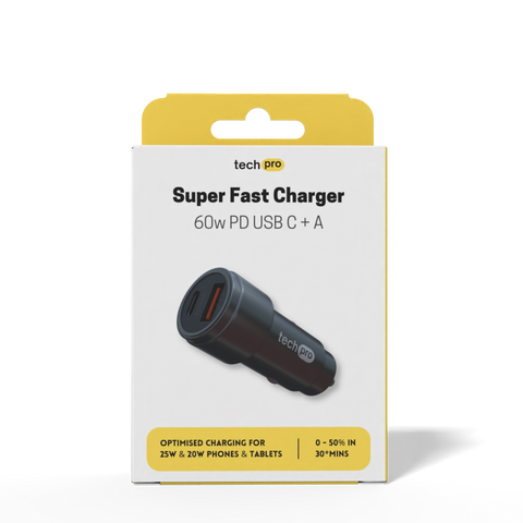 60w PD Superfast USB C = A Car Charger