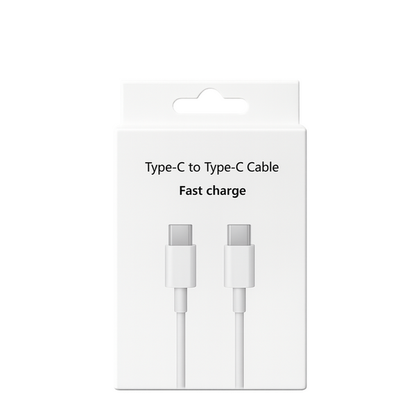 Wholesale bulk Package of Type-C to Type-C cable with 'Fast charge' from usa supplier