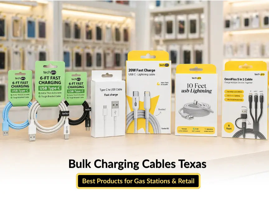 Bulk Charging Cables in Texas