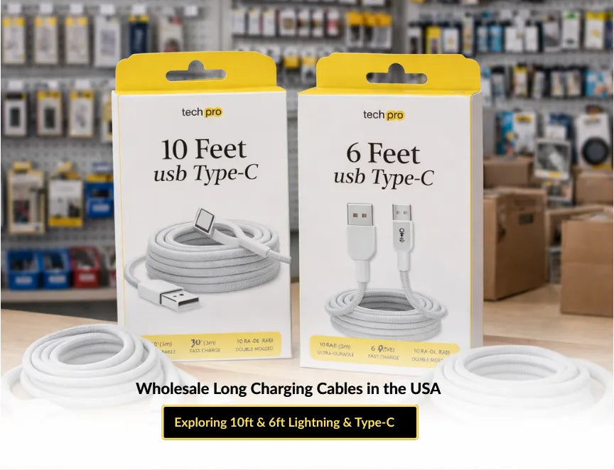 wholesale extra-long charging cords