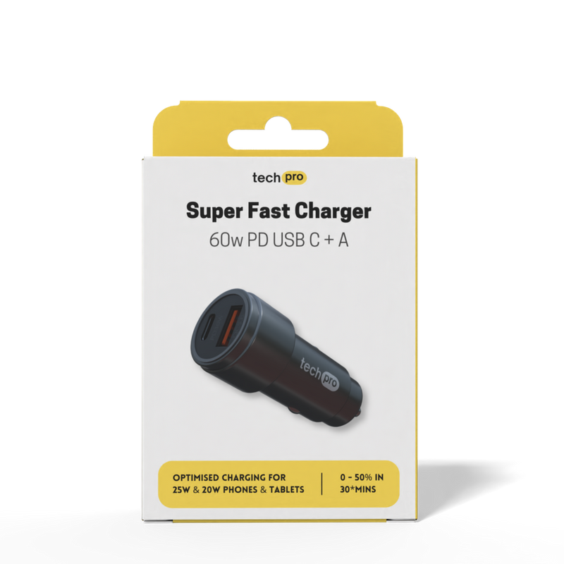 60w PD Superfast USB C = A Car Charger