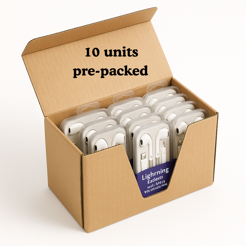 8pin earbuds with Mic & Volume control