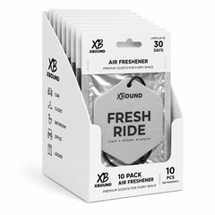XBound Fresh Ride Car Air Freshener Bulk pack