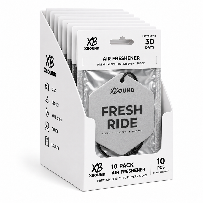 XBound Fresh Ride Car Air Freshener Bulk pack