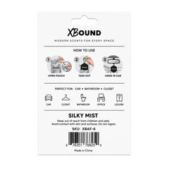 XBound Silky Mist Car Hanging Air Freshener bulk pack