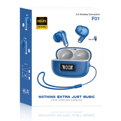 TF01 Wireless Bluetooth earbuds Blue