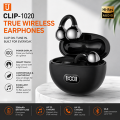 TechPro EarClips CLIP-1020 Open ear bluetooth earbuds