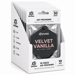 XBound Vanilla Hanging Car Air Freshener Bulk pack