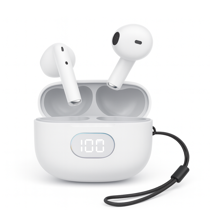 SonicLite™ Wireless bluetooth earbuds White