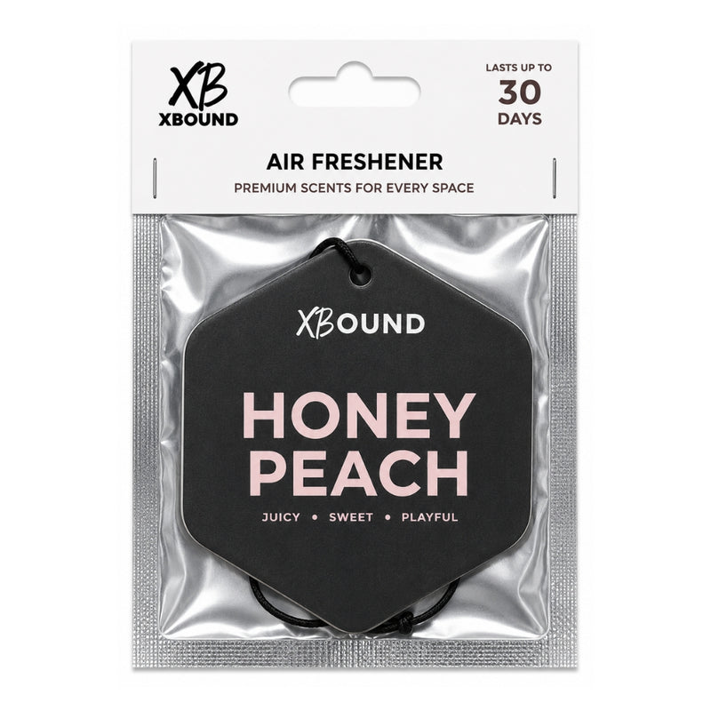 XBound Honey Peach Car Air Freshener Bulk pack