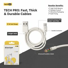 3ft USB Type-C Cable in Retail Box