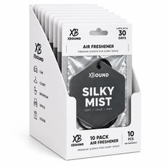 XBound Silky Mist Car Hanging Air Freshener bulk pack