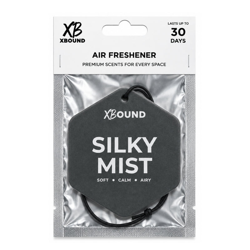 XBound Silky Mist Car Hanging Air Freshener bulk pack