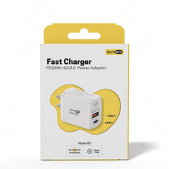 Wholesale 20W USB C + A fast Wall charger USA Supplier