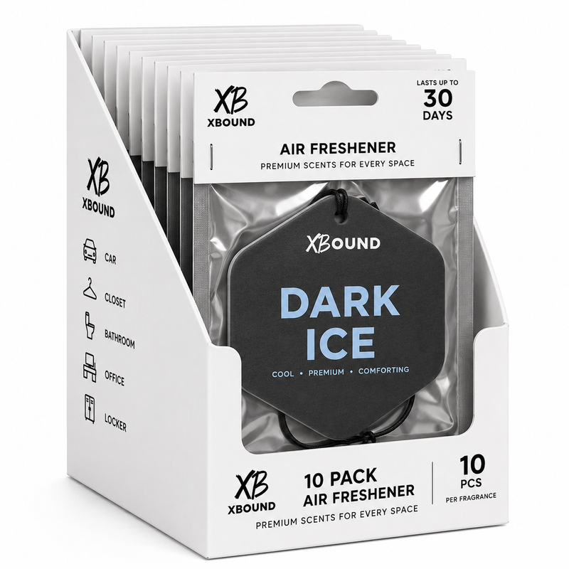 XBound Dark Ice Car Air Freshener Bulk pack