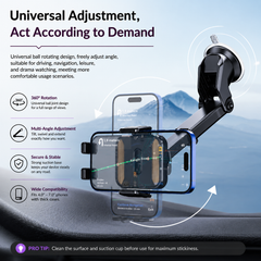 360 Car Phone Holder Mount Dashboard Suction Cup