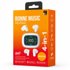TechPro 30 Plus 2-Pair Wireless Bluetooth Earbuds