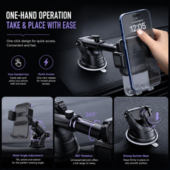 360 Car Phone Holder Mount Dashboard Suction Cup