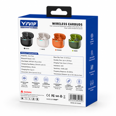 TechPro AuraPods Wireless Bluetooth Earbuds
