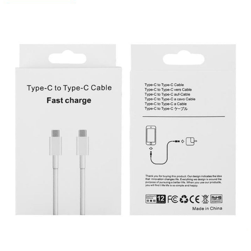 3ft USB-C - C Cable in Retail Box