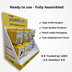 40pcs Phone Accessory Countertop display stand - Starter Kit