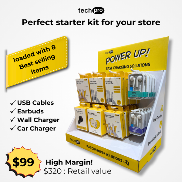 40pcs Phone Accessory Countertop display stand - Starter Kit