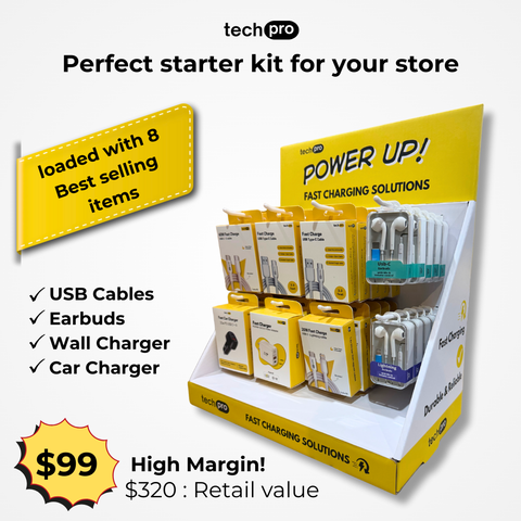 40pcs Phone Accessory Countertop display stand - Starter Kit